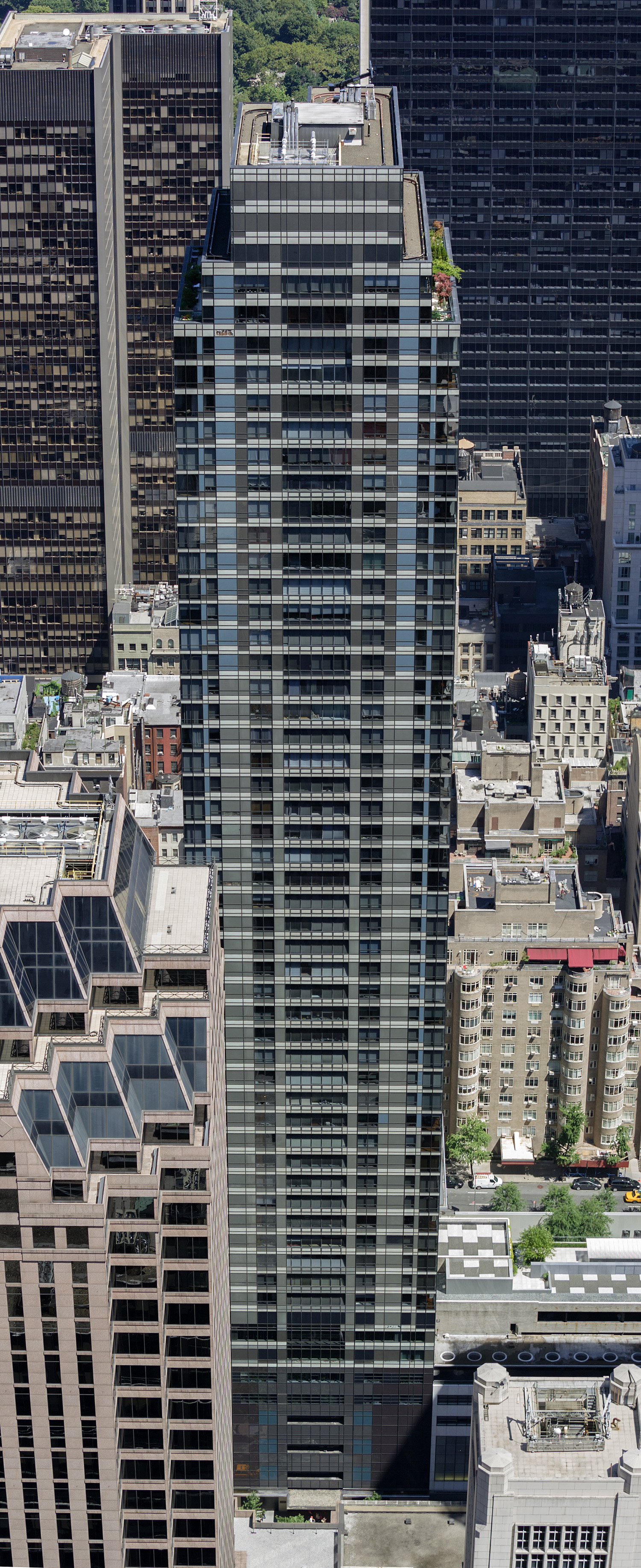 Museum Tower, New York City - View from Top of the Rock. © Mathias Beinling